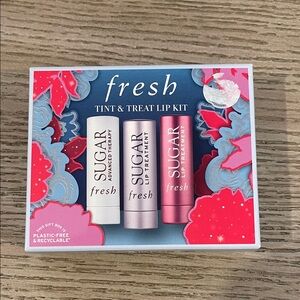 Fresh Sugar Tint & Treat Lip Kit - White, Pink, Red
